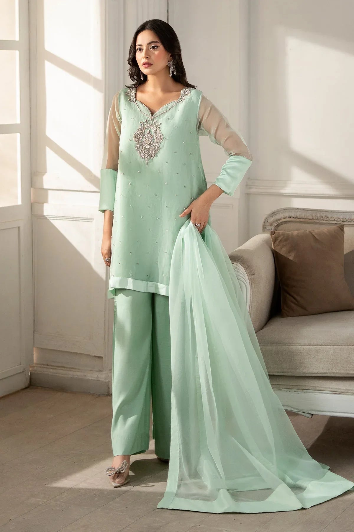 Charizma | Festive Pret | CMA-5-045A - Rang-e-Khaas