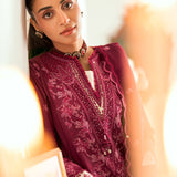 Qalamkar | Luxury Lawn Eid Edit | SB-02 Sameen
