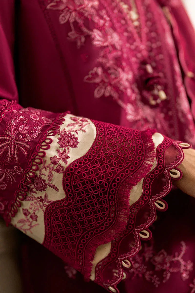 Qalamkar | Luxury Lawn Eid Edit | SB-02 Sameen - Rang-e-Khaas
