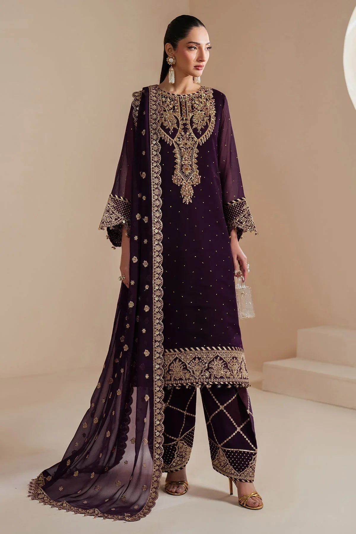 Alizeh | Handcrafted Eid Edit 25 | AF-HM-4038-Sirus - Rang-e-Khaas