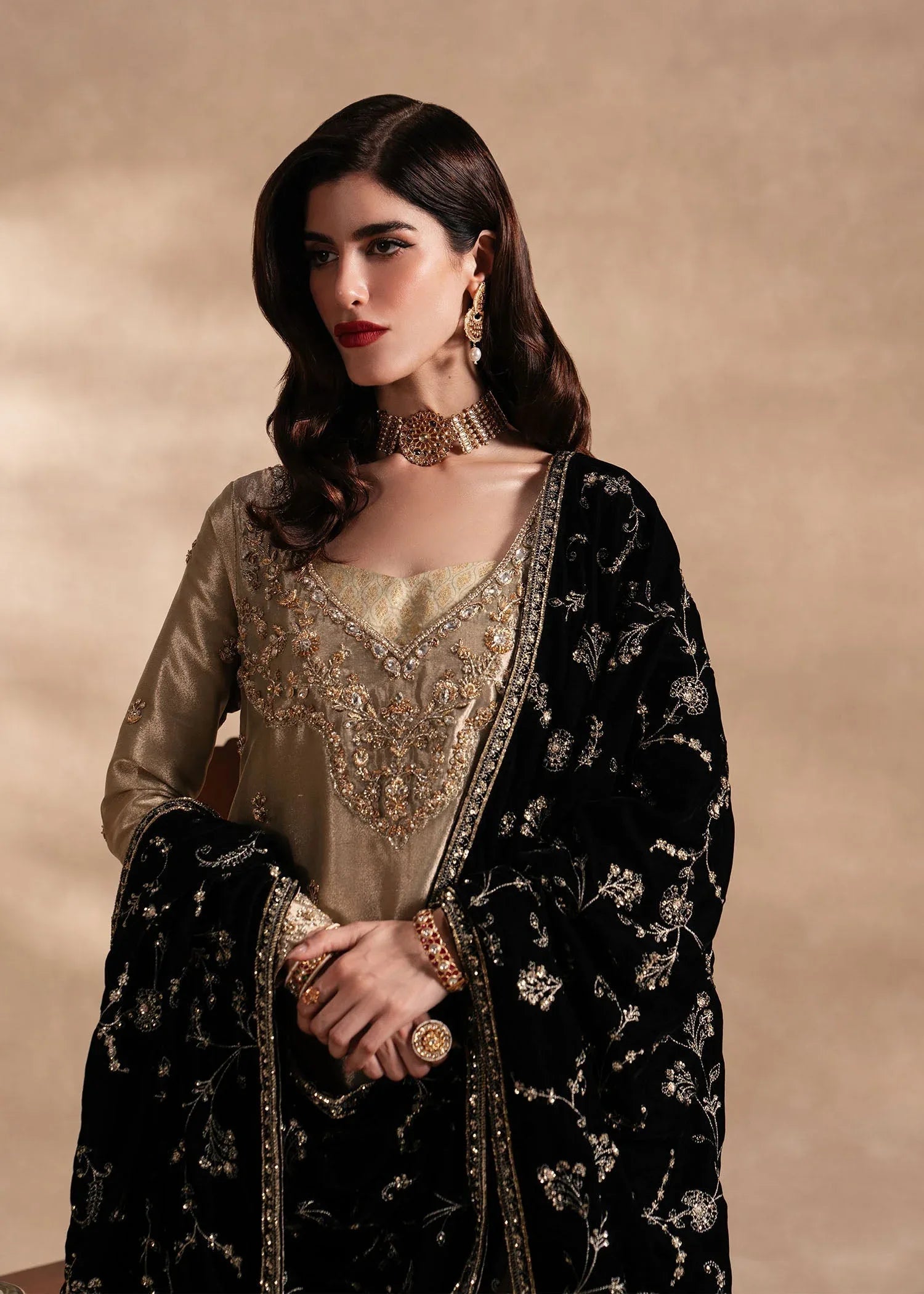 Sadaf Fawad Khan | Nafees Formals 25 | Nuhaz - Rang-e-Khaas