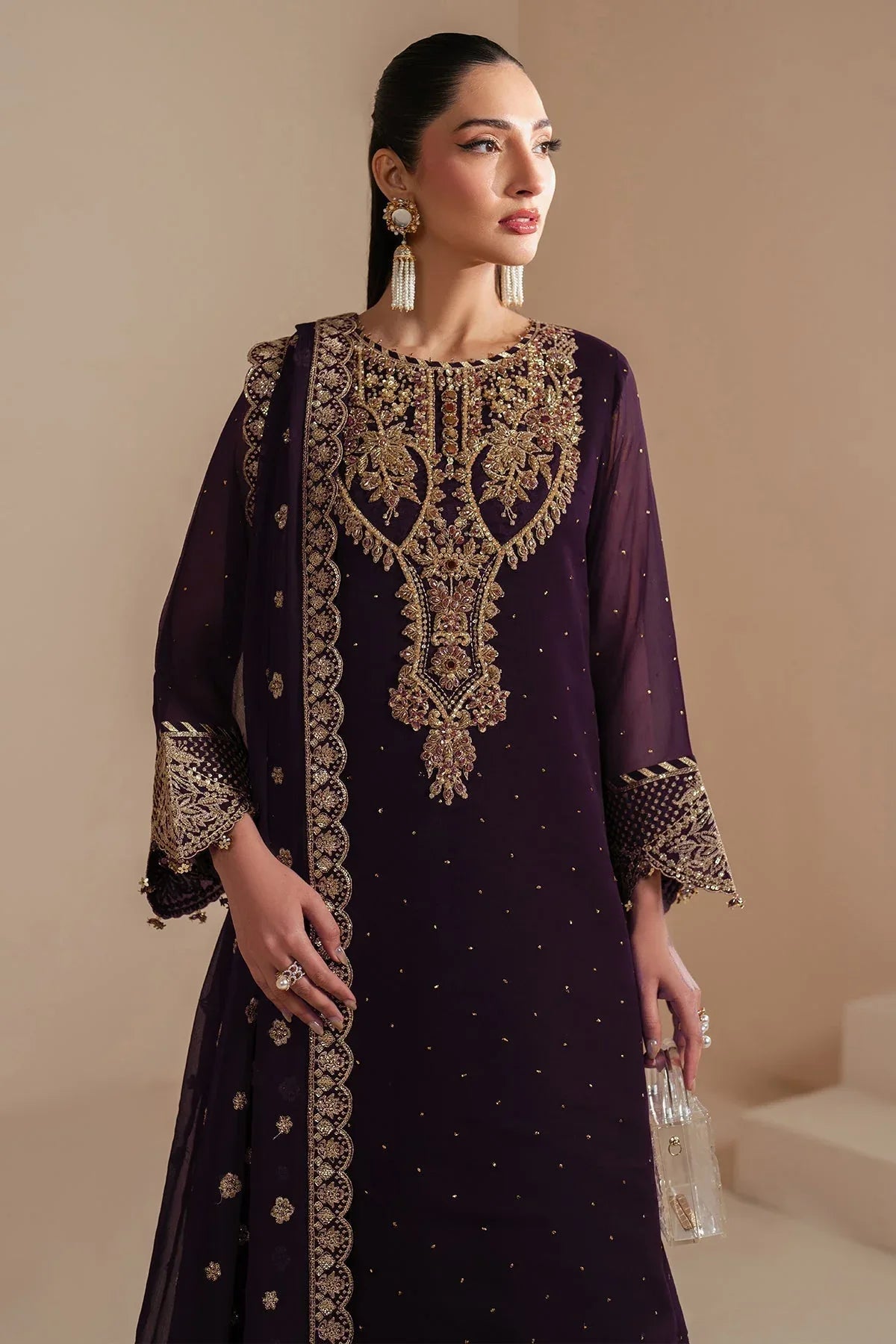 Alizeh | Handcrafted Eid Edit 25 | AF-HM-4038-Sirus - Rang-e-Khaas