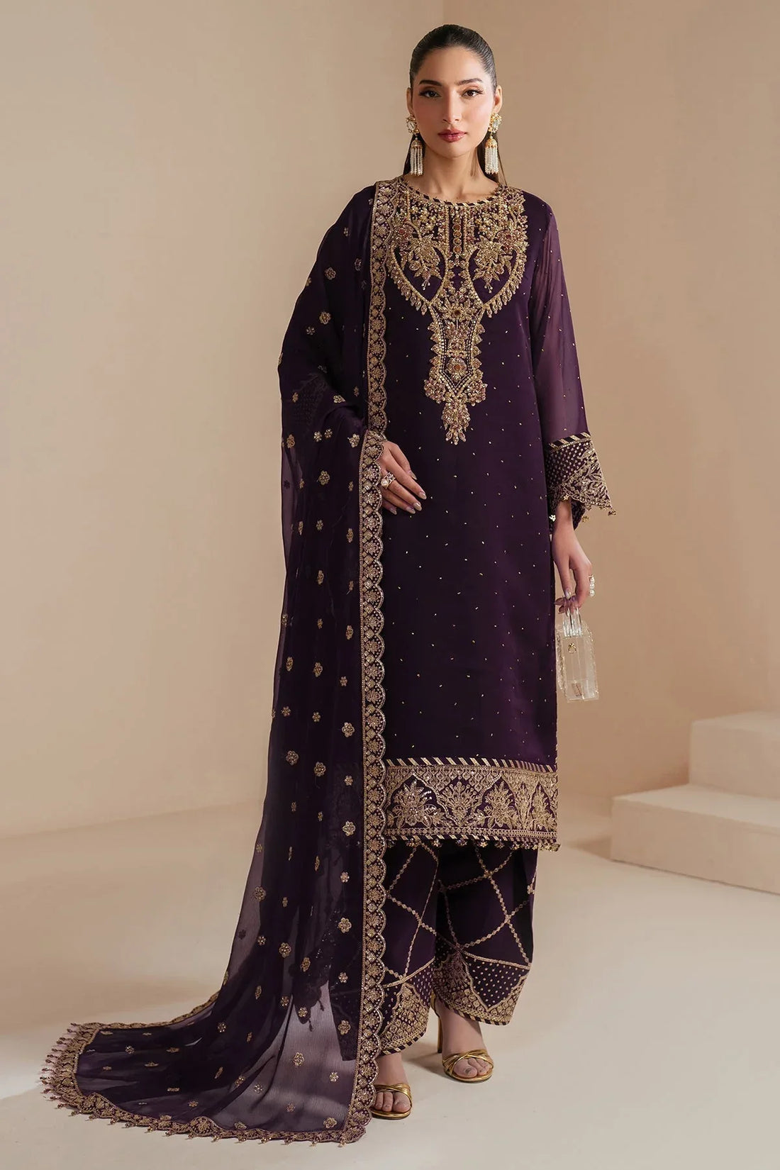 Alizeh | Handcrafted Eid Edit 25 | AF-HM-4038-Sirus - Rang-e-Khaas
