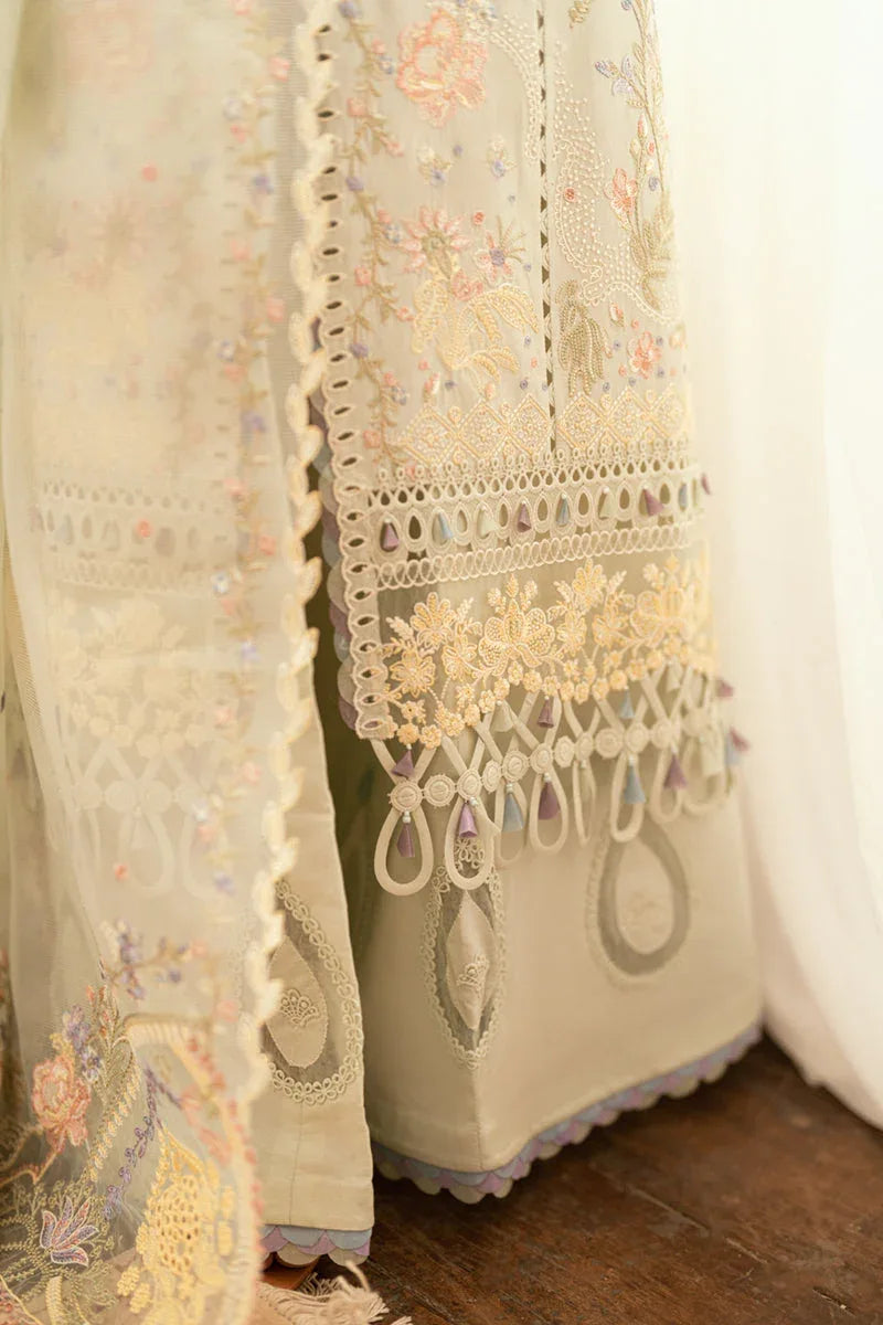 Qalamkar | Luxury Lawn Eid Edit | SB-08 Rimsha - Rang-e-Khaas