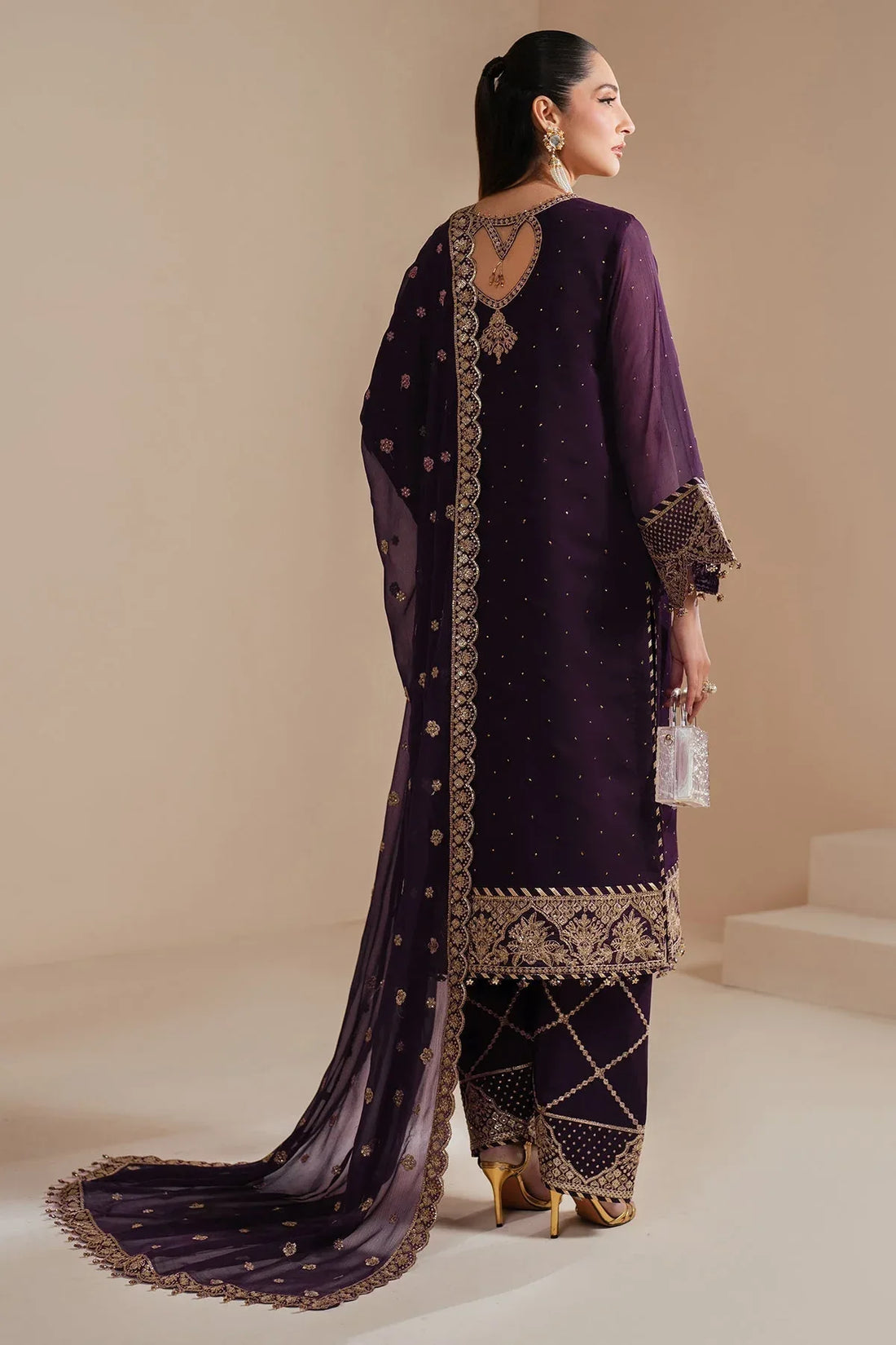 Alizeh | Handcrafted Eid Edit 25 | AF-HM-4038-Sirus - Rang-e-Khaas