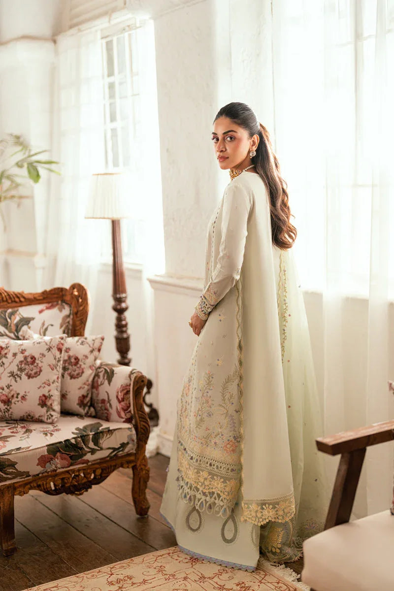 Qalamkar | Luxury Lawn Eid Edit | SB-08 Rimsha - Rang-e-Khaas