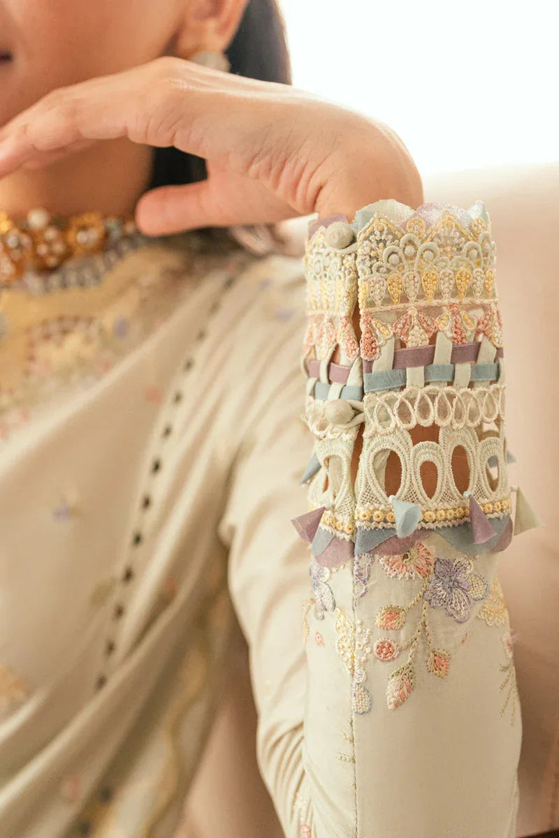 Qalamkar | Luxury Lawn Eid Edit | SB-08 Rimsha - Rang-e-Khaas