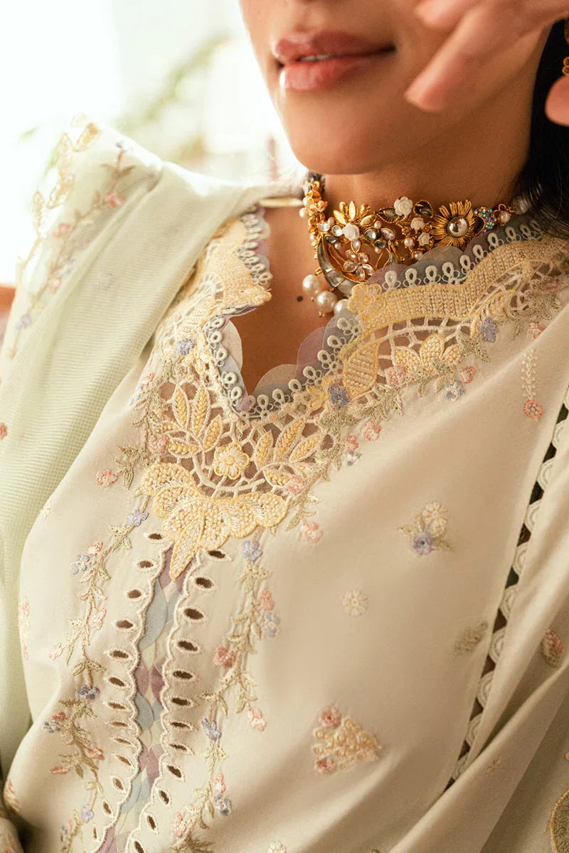 Qalamkar | Luxury Lawn Eid Edit | SB-08 Rimsha - Rang-e-Khaas
