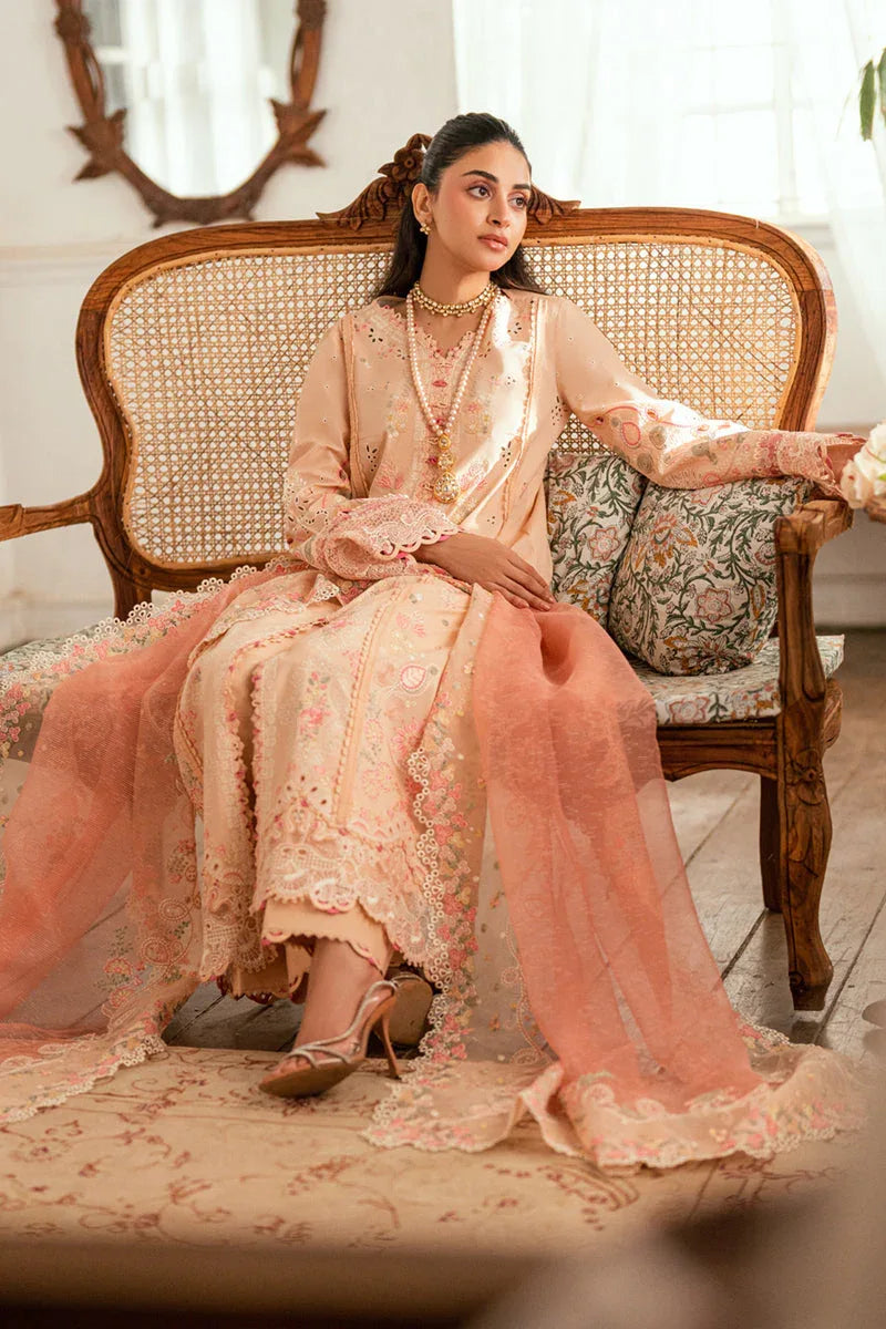 Qalamkar | Luxury Lawn Eid Edit | SB-07 Zoya - Rang-e-Khaas