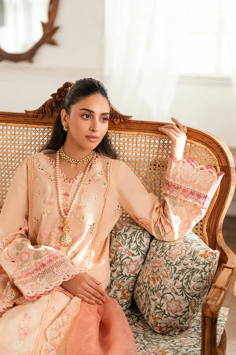 Qalamkar | Luxury Lawn Eid Edit | SB-07 Zoya - Rang-e-Khaas