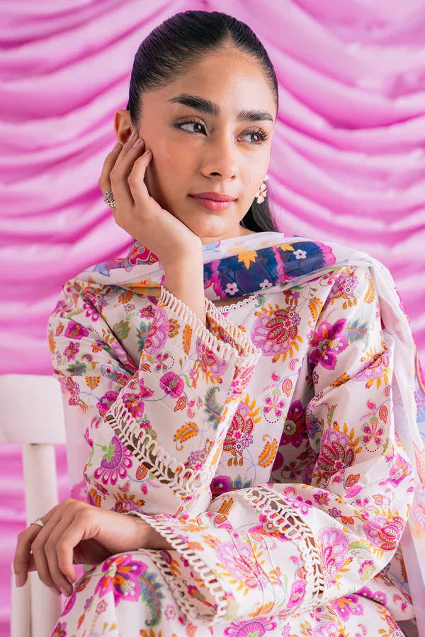 Ayzel | Renisa Lawn Collection | NINA - Rang-e-Khaas