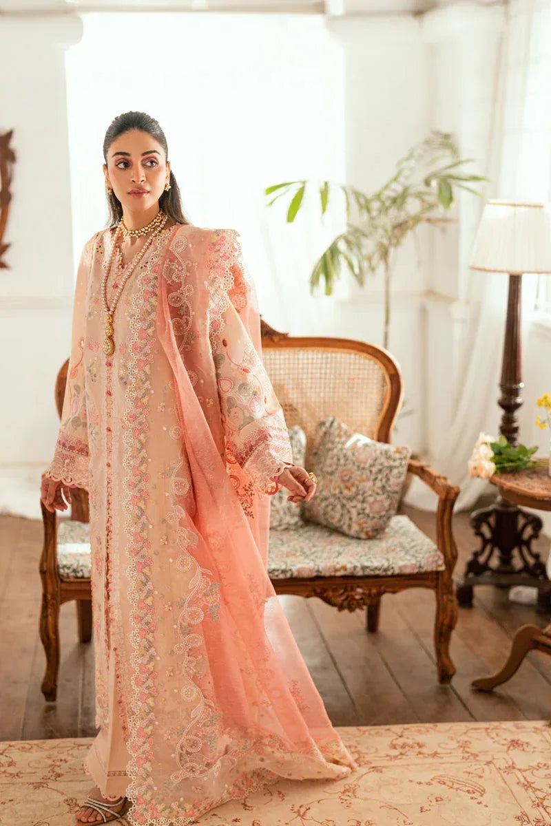 Qalamkar | Luxury Lawn Eid Edit | SB-07 Zoya - Rang-e-Khaas