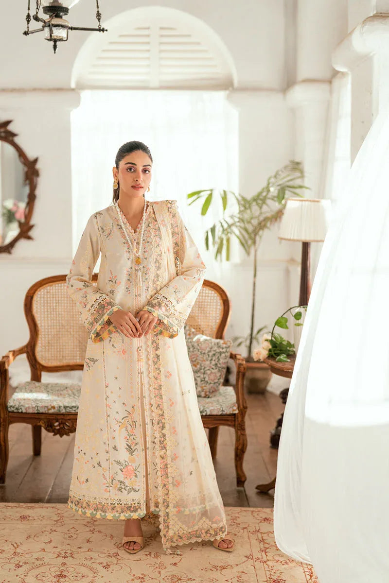 Qalamkar | Luxury Lawn Eid Edit | SB-01 Rina - Rang-e-Khaas