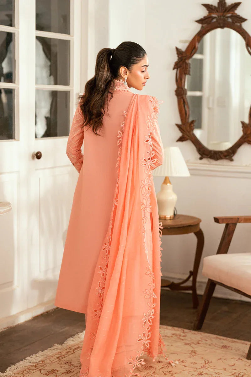 Qalamkar | Luxury Lawn Eid Edit | SB-12 Jafa - Rang-e-Khaas