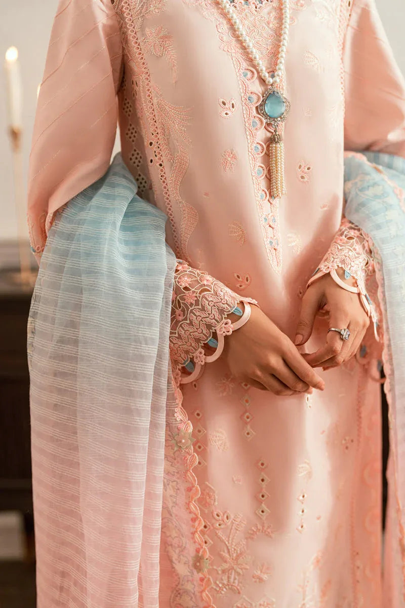 Qalamkar | Luxury Lawn Eid Edit | SB-05 Aleeza - Rang-e-Khaas