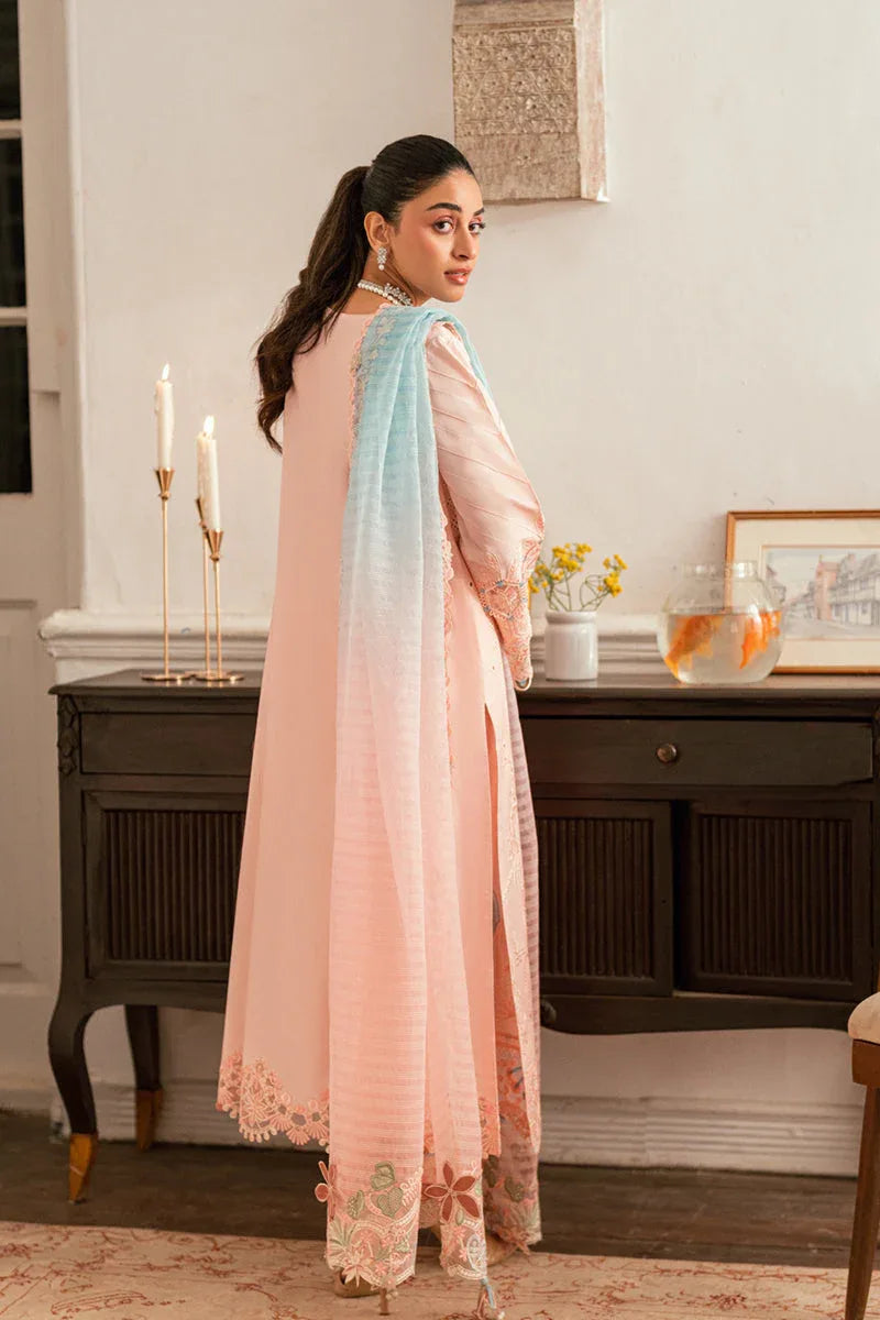 Qalamkar | Luxury Lawn Eid Edit | SB-05 Aleeza - Rang-e-Khaas