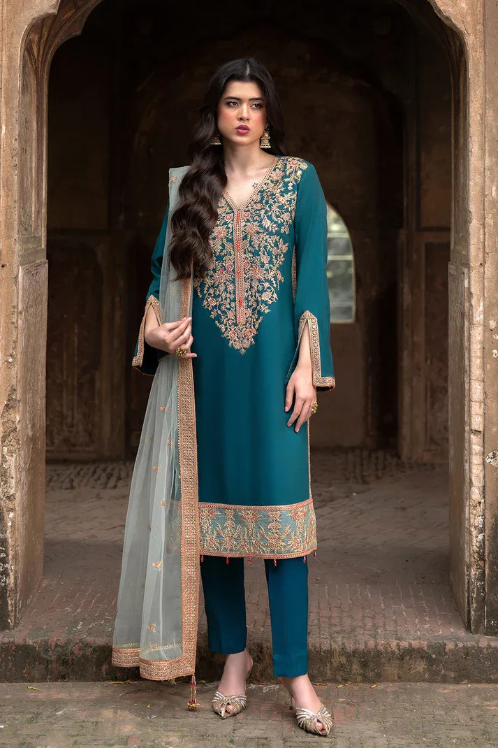 Saad Shaikh | Zaria Festive Pret 25 | LUXE - Rang-e-Khaas
