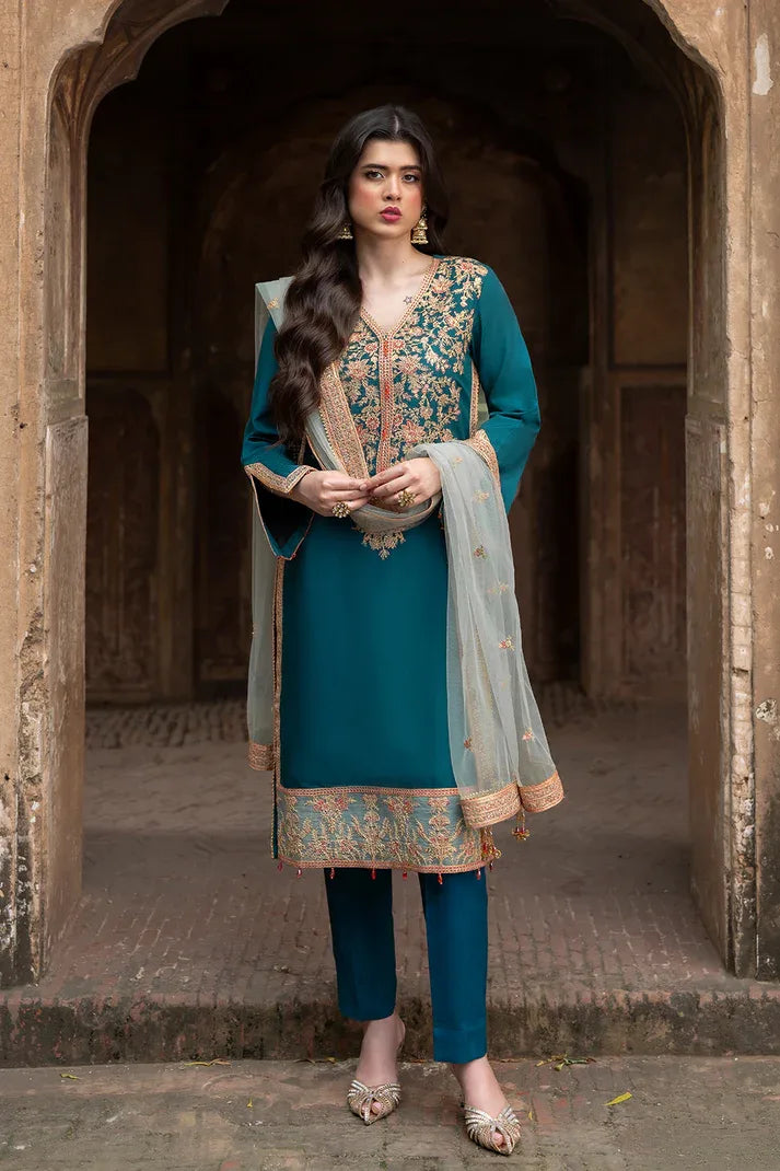 Saad Shaikh | Zaria Festive Pret 25 | LUXE - Rang-e-Khaas