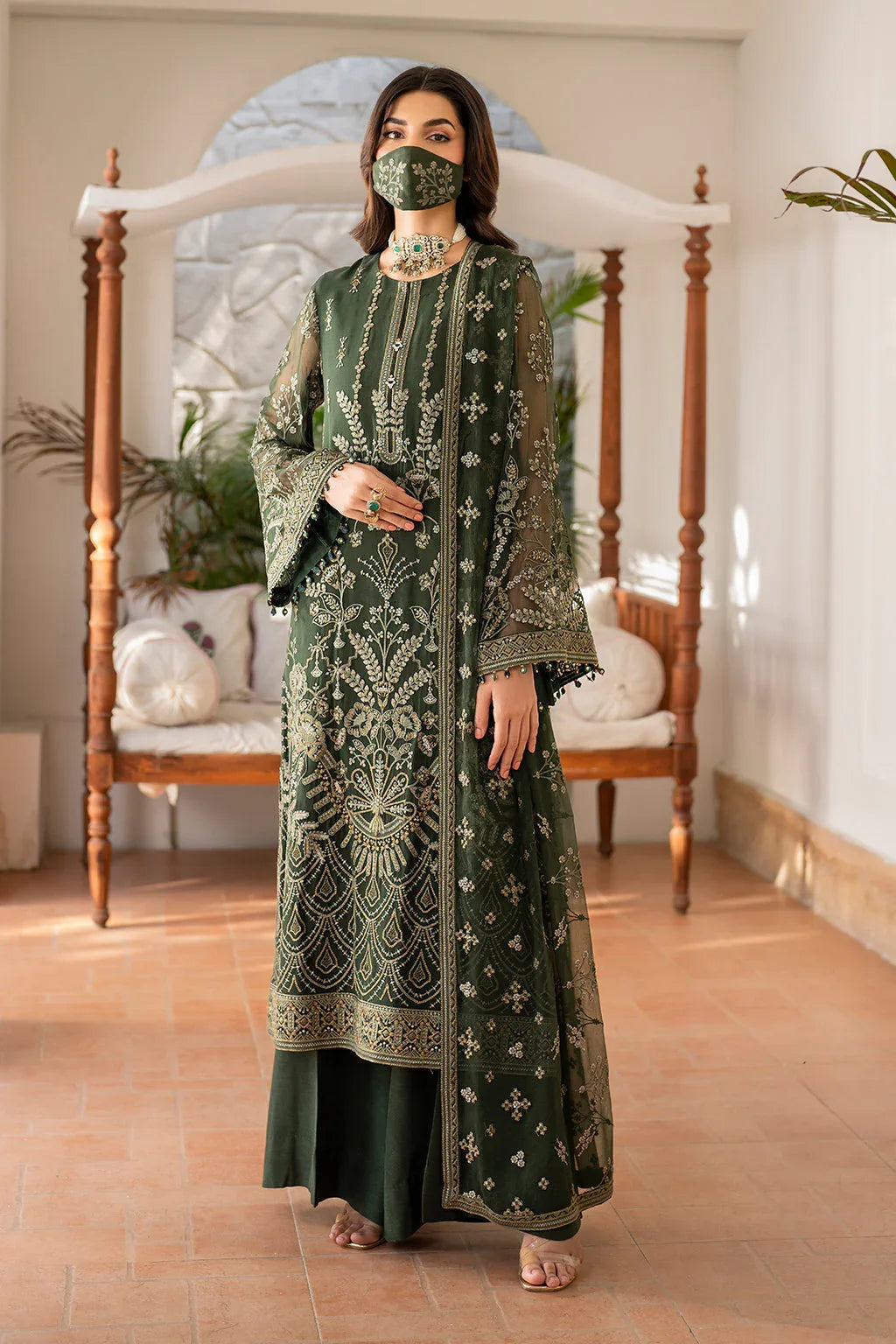 Flossie | Naqsh Formals | S-1401 - Rang-e-Khaas