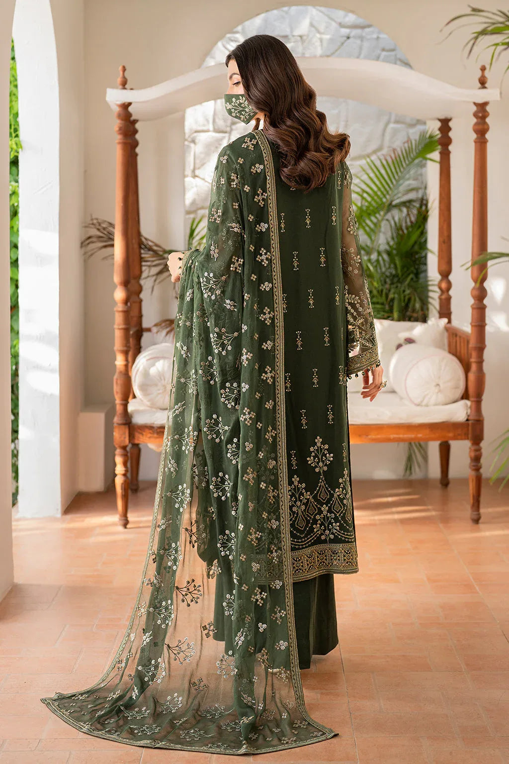 Flossie | Naqsh Formals | S-1401 - Rang-e-Khaas