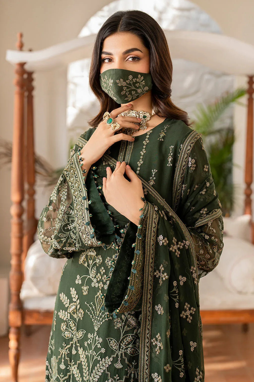 Flossie | Naqsh Formals | S-1401 - Rang-e-Khaas