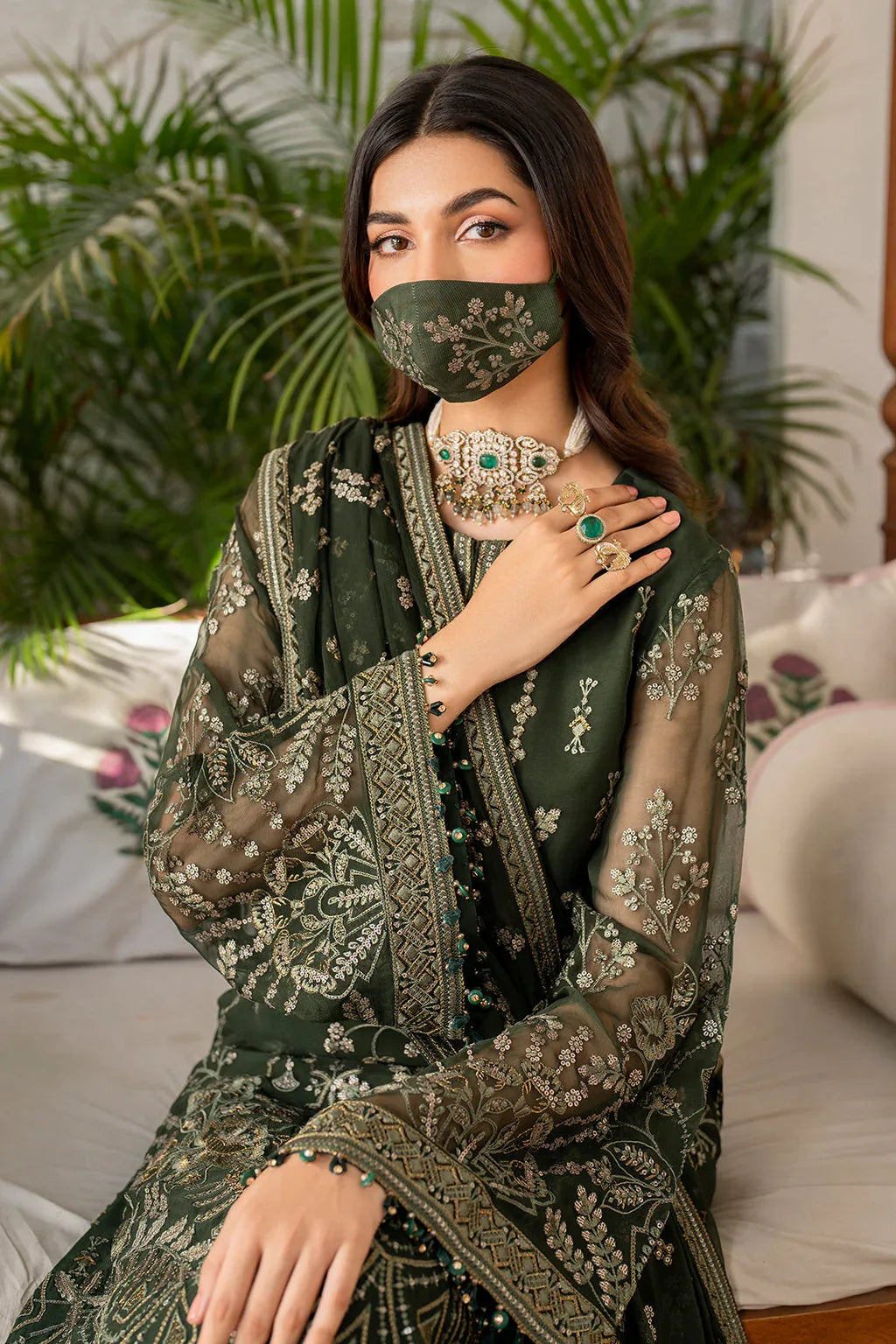 Flossie | Naqsh Formals | S-1401 - Rang-e-Khaas