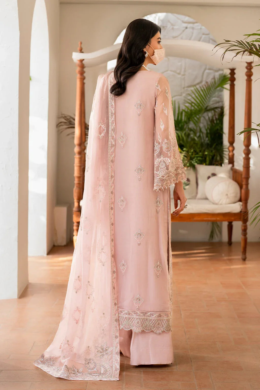 Flossie | Naqsh Formals | S-1403 (A) - Rang-e-Khaas