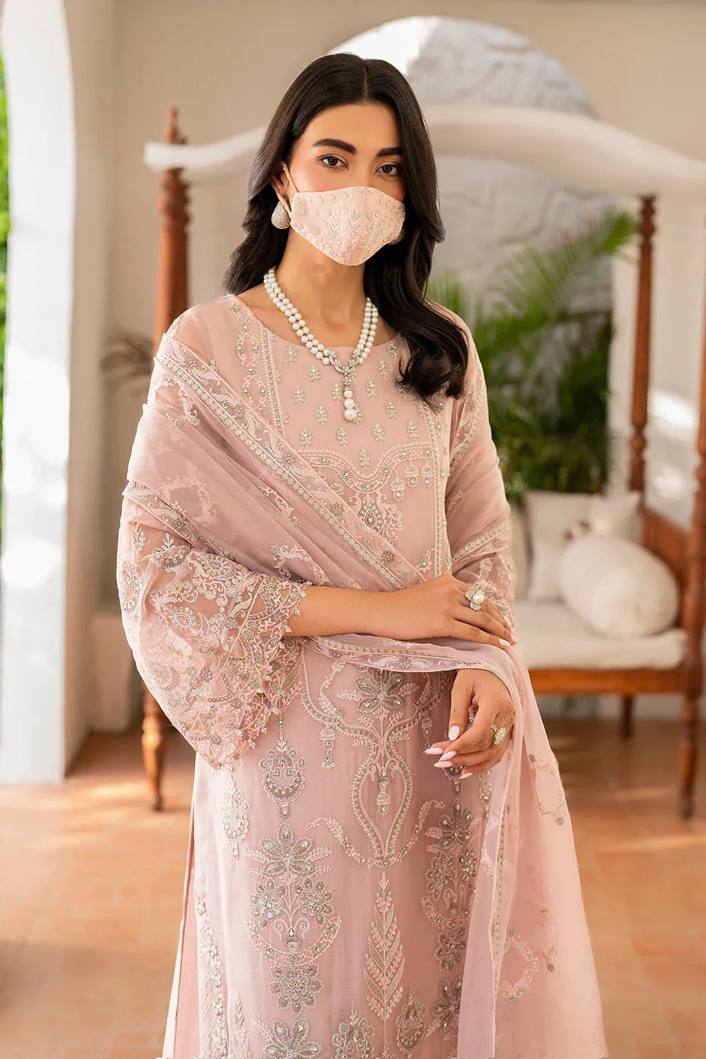 Flossie | Naqsh Formals | S-1403 (A) - Rang-e-Khaas