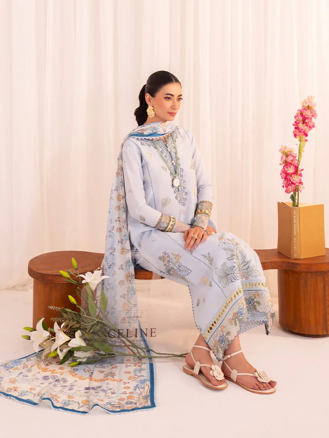 Faiza Faisal | Celine Eid 25 | ROMY - Rang-e-Khaas