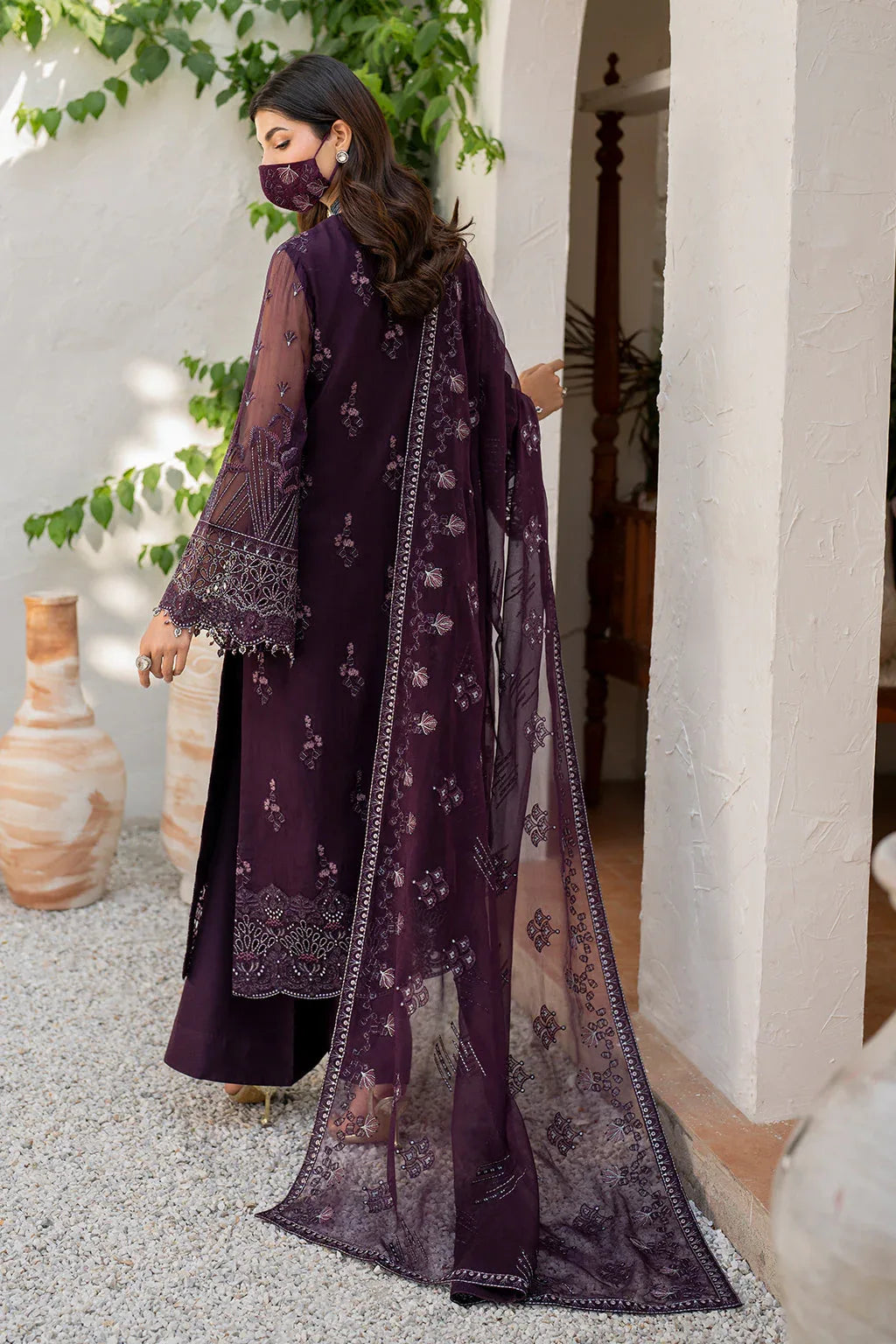 Flossie | Naqsh Formals | S-1409 - Rang-e-Khaas