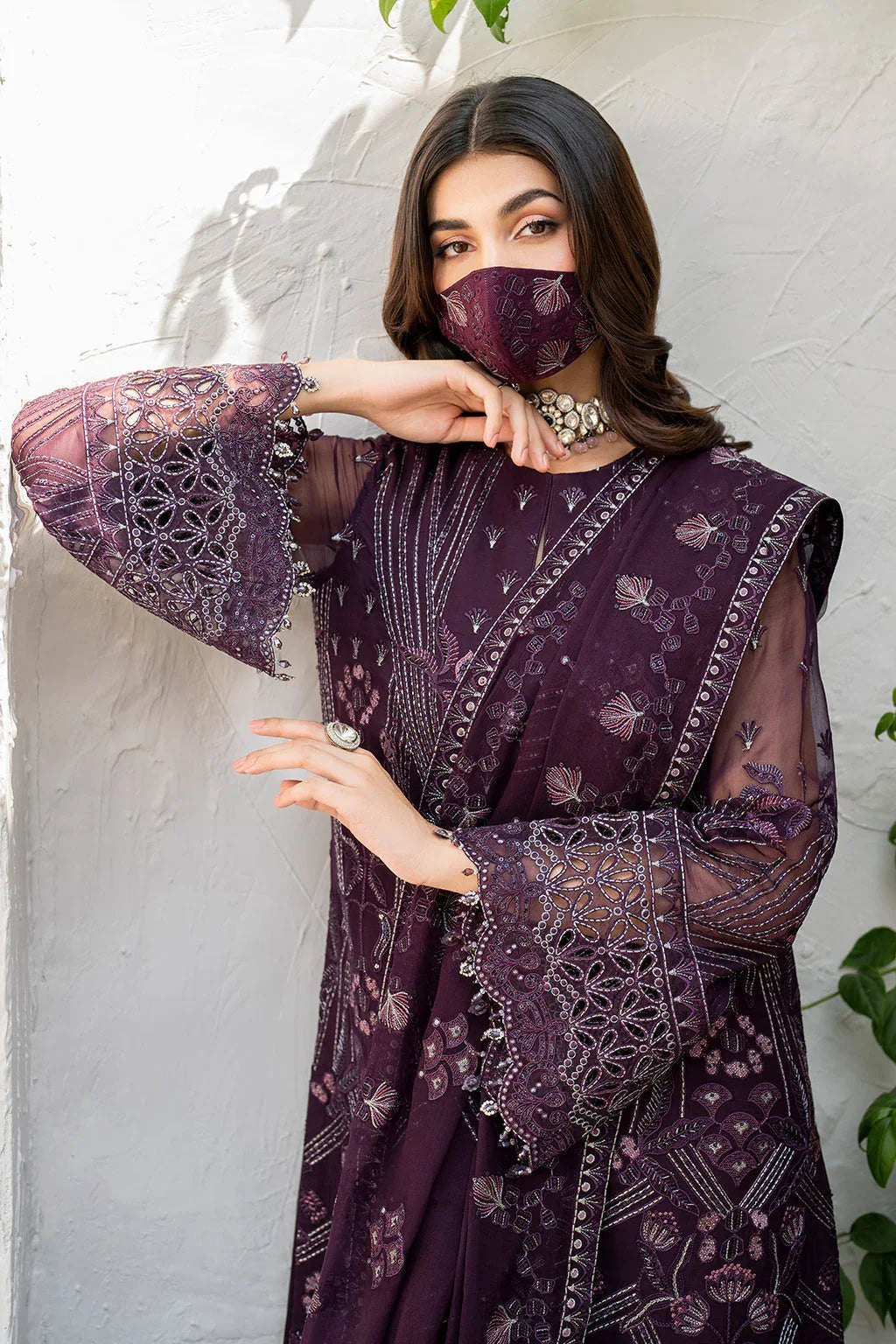 Flossie | Naqsh Formals | S-1409 - Rang-e-Khaas