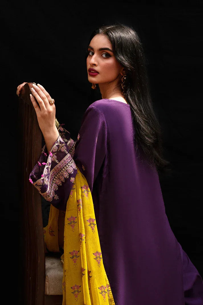 Saad Shaikh | Zaria Festive Pret 25 | RAVEN - Rang-e-Khaas