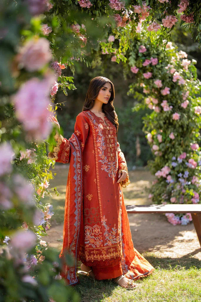Florent | Chikankari Eid 25 | FLC- 2B - Rang-e-Khaas