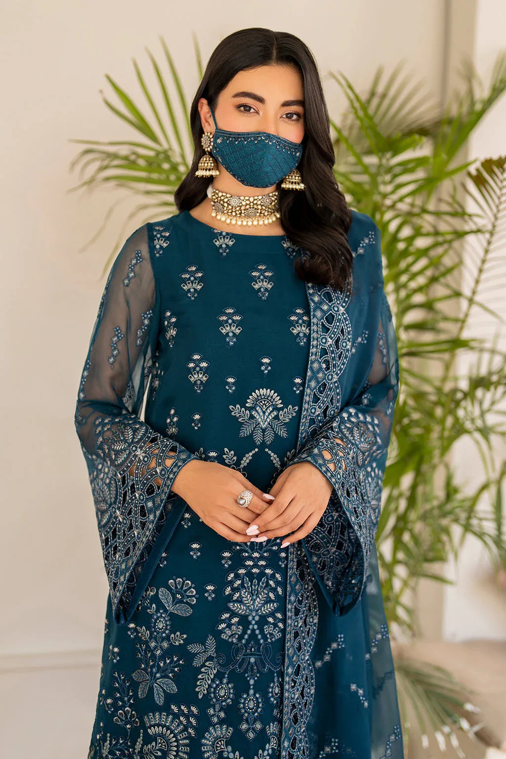 Flossie | Naqsh Formals | S-1410 - Rang-e-Khaas