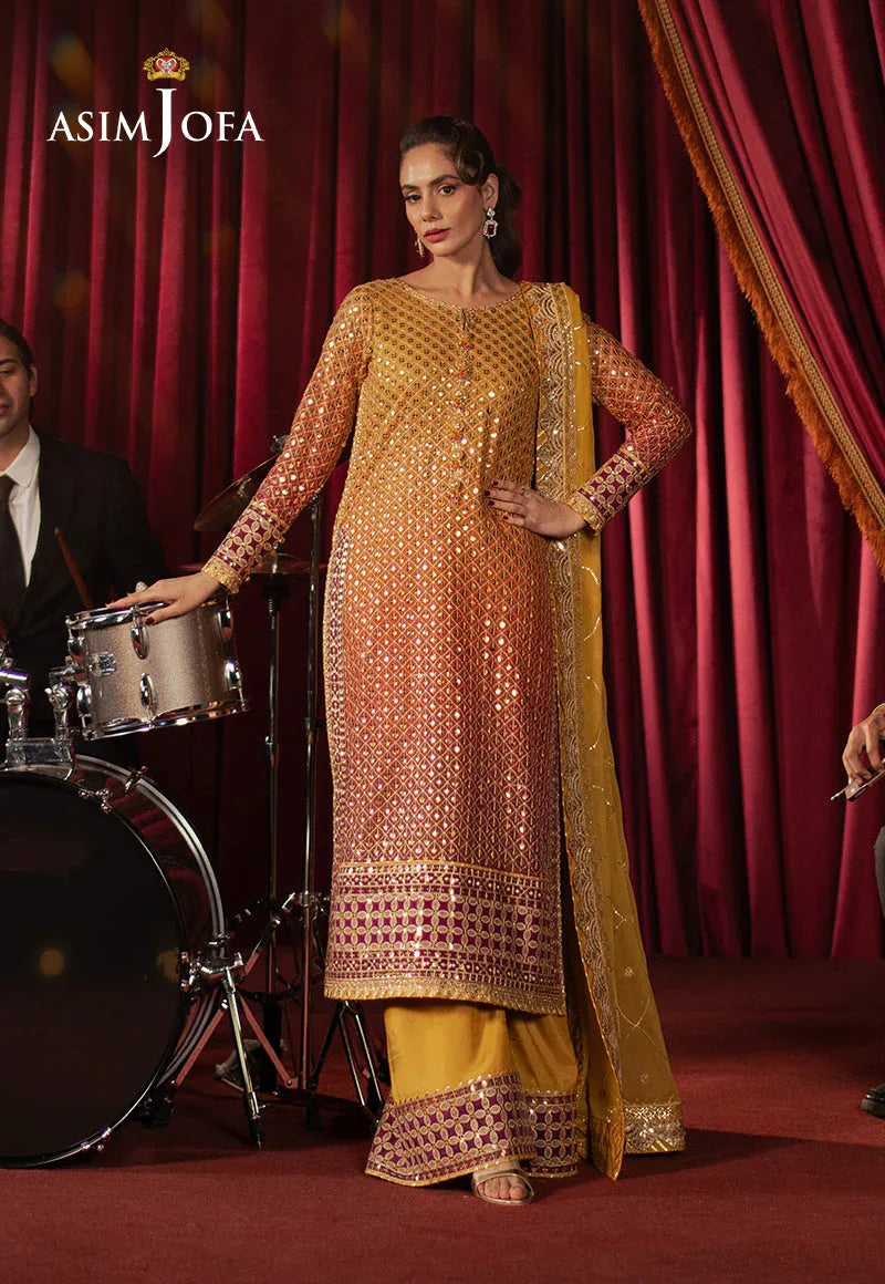Asim Jofa | Premium Festive | AJPF-25 - Rang-e-Khaas