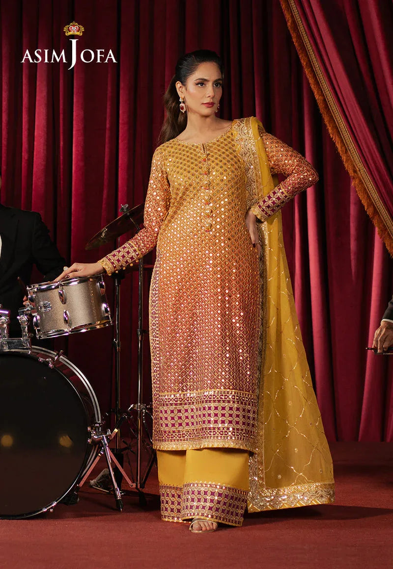 Asim Jofa | Premium Festive | AJPF-25 - Rang-e-Khaas