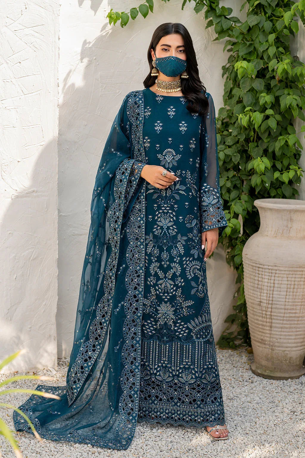 Flossie | Naqsh Formals | S-1410 - Rang-e-Khaas