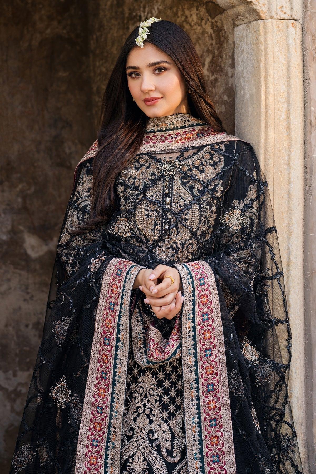 Imrozia Premium | Meeras Luxury Eid 25 | I-222 AQIQ - Rang-e-Khaas