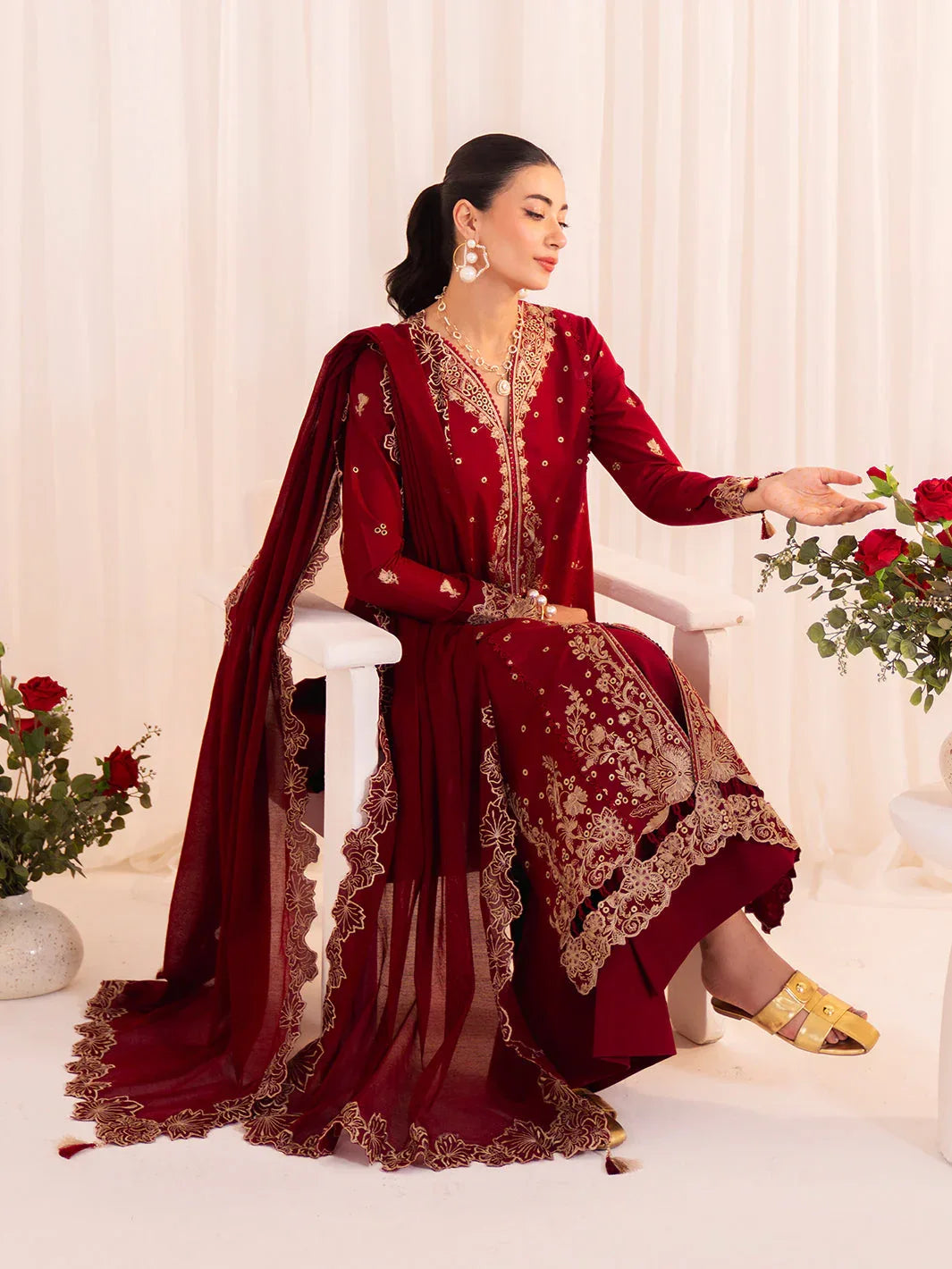 Faiza Faisal | Celine Eid 25 | ELINA - Rang-e-Khaas
