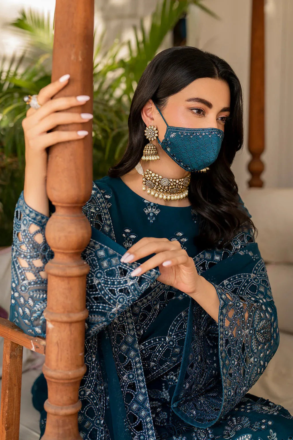 Flossie | Naqsh Formals | S-1410 - Rang-e-Khaas