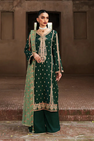Saad Shaikh | Zaria Festive Pret 25 | EMERALD - Rang-e-Khaas