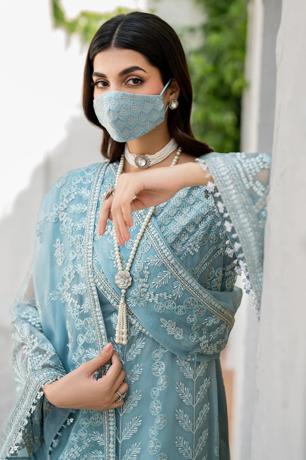 Flossie | Naqsh Formals | S-1405 (A) - Rang-e-Khaas
