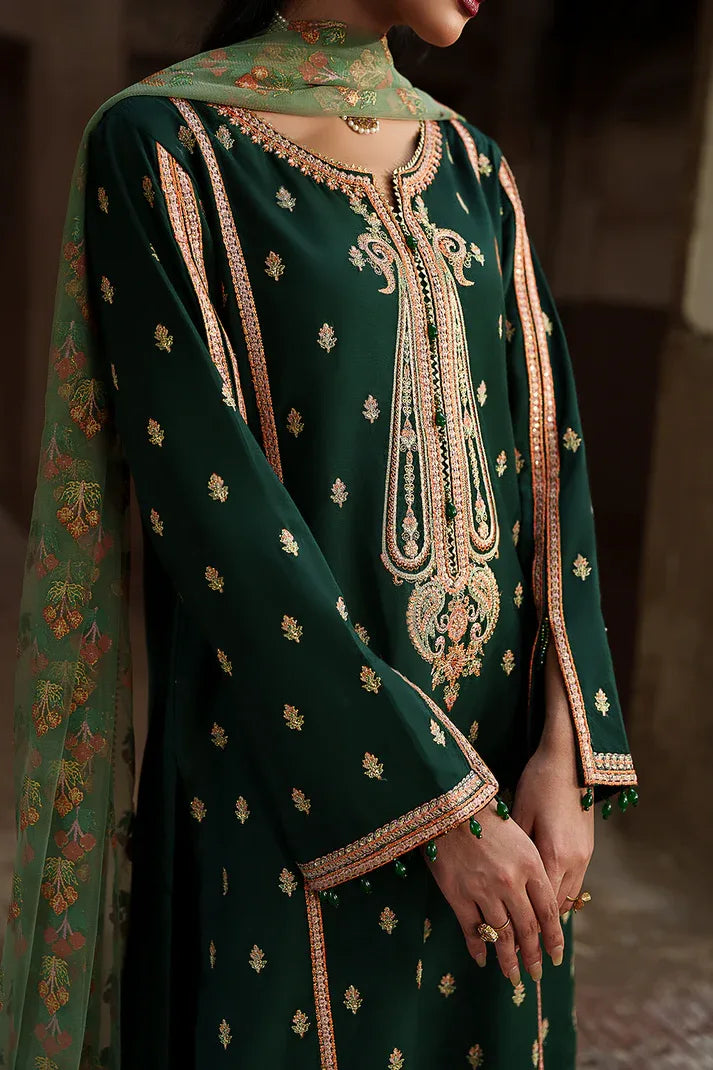 Saad Shaikh | Zaria Festive Pret 25 | EMERALD - Rang-e-Khaas