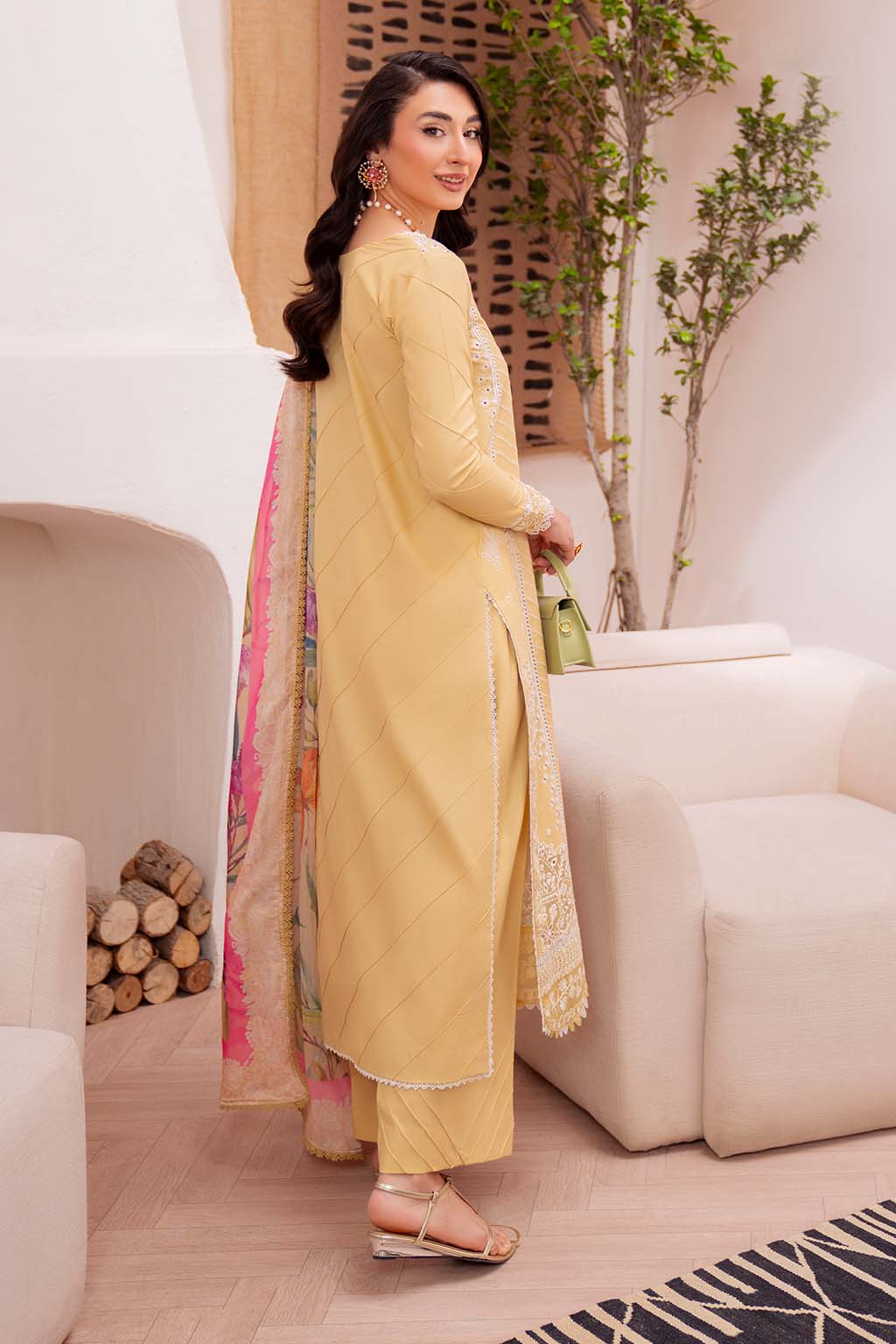Neeshay | Symphony Luxury Lawn | DUNE - Rang-e-Khaas