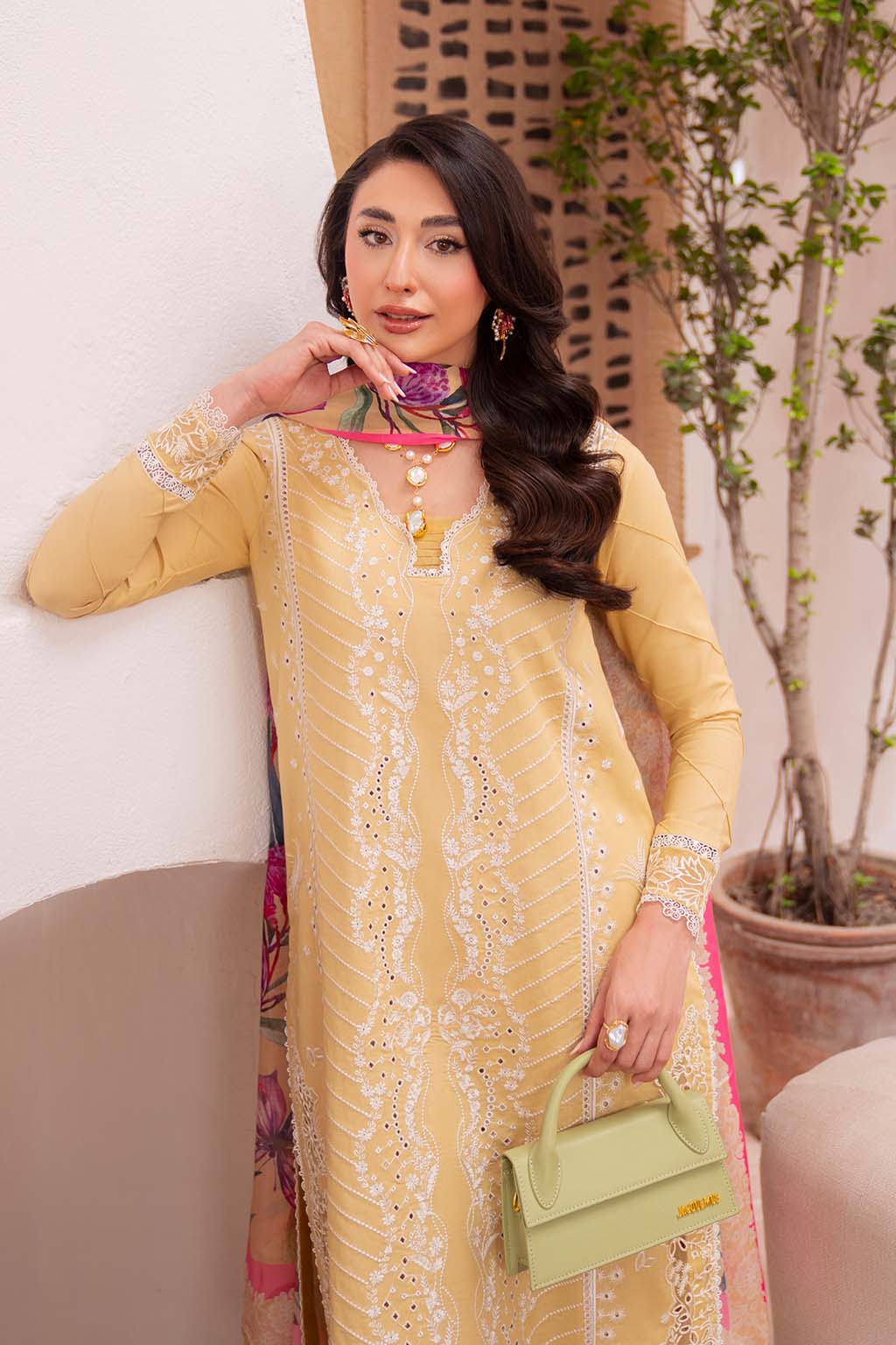 Neeshay | Symphony Luxury Lawn | DUNE - Rang-e-Khaas