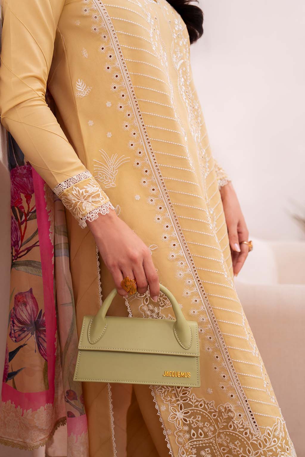 Neeshay | Symphony Luxury Lawn | DUNE - Rang-e-Khaas