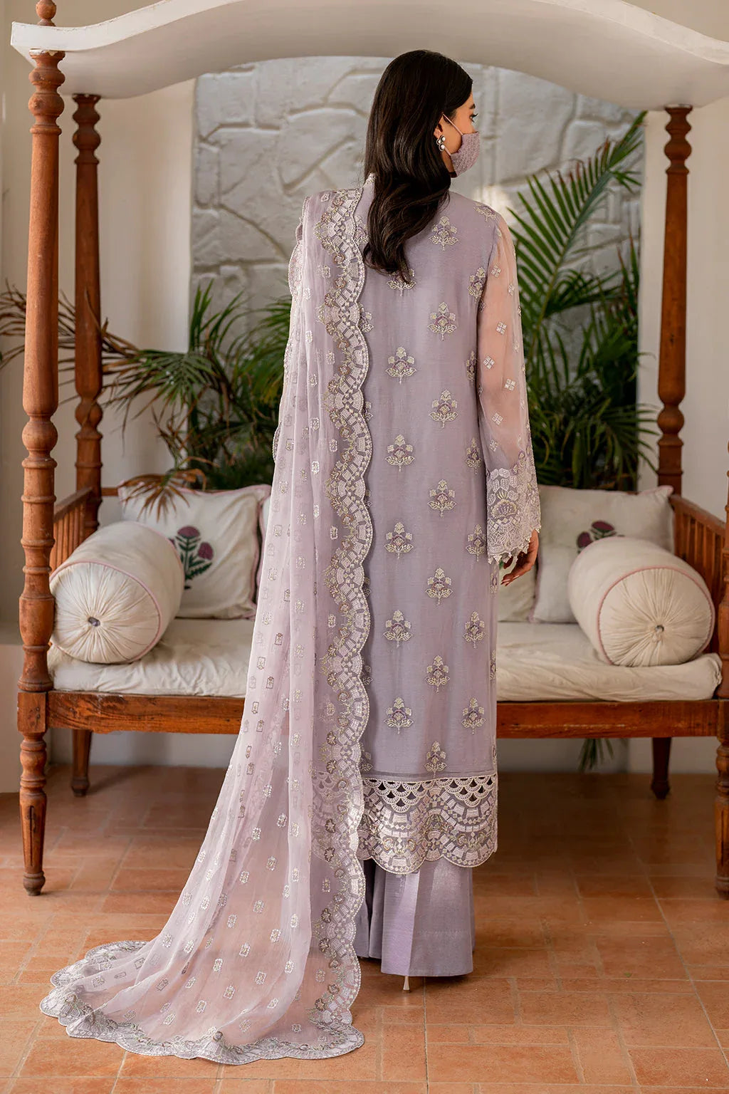 Flossie | Naqsh Formals | S-1408 - Rang-e-Khaas