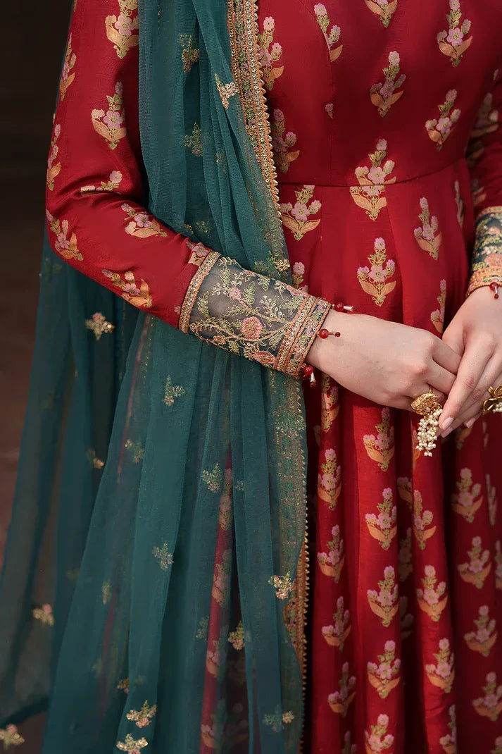Saad Shaikh | Zaria Festive Pret 25 | SCARLET - Rang-e-Khaas