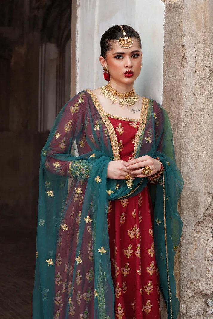 Saad Shaikh | Zaria Festive Pret 25 | SCARLET - Rang-e-Khaas