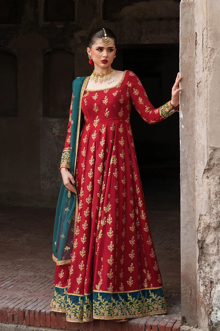 Saad Shaikh | Zaria Festive Pret 25 | SCARLET - Rang-e-Khaas